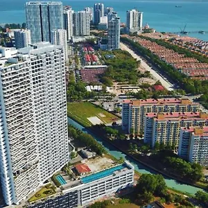 Seaview Water Purify Cozy Comfortable For Short & Long In The Landmark By Katana Appartement